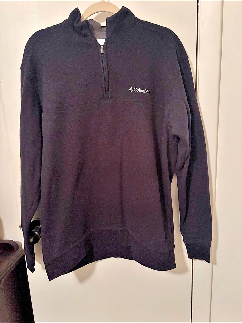 Columbia Hart Mountain II Half Zip Men's Pullover Black Large